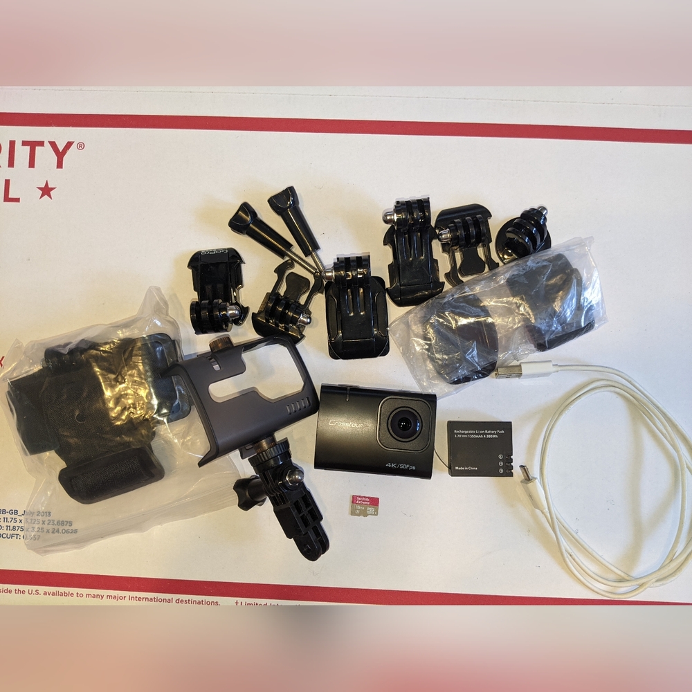 Crosstour CT9700 Action Camera 4K50fps 20MP WiFi Touch Screen Sports Camcorder